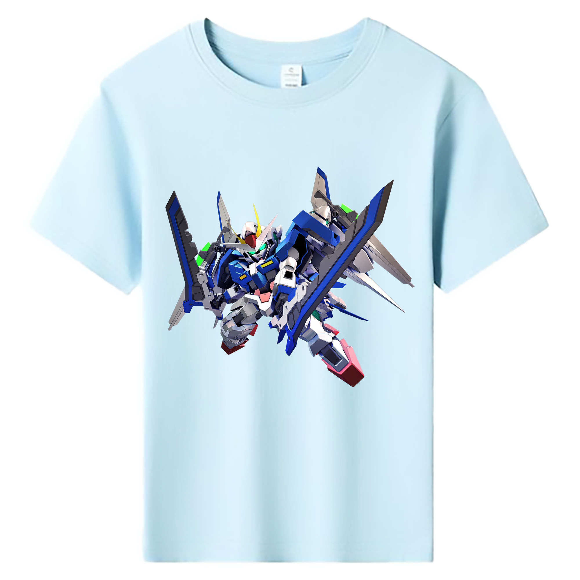 （画像用） 機動戦士ガンダム Mobile Suit Gundam 綿100％キッズTシャツ（フロントプリント）